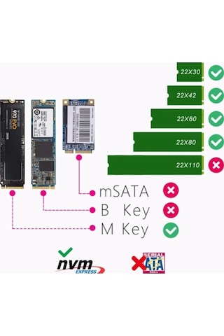 Maxgo 3143 Usb 3.1 Type C To Pci-e Express Nvme Ssd M.2 M-key Hard Disk Kutusu