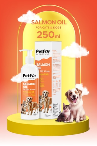 Somon Yağı 250 Ml Kedi Ve Köpekler İçin