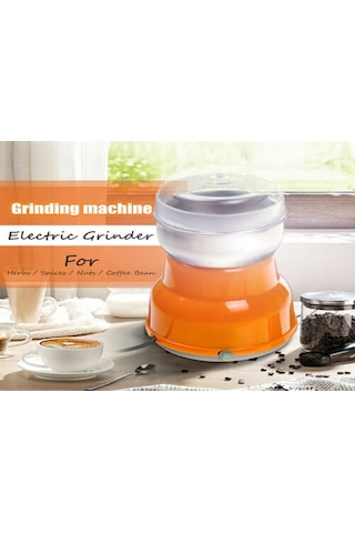 Reedark Ev İçi Küçük Boy Turuncu Kahve Değirmeni - Avrupa Standartı 220v