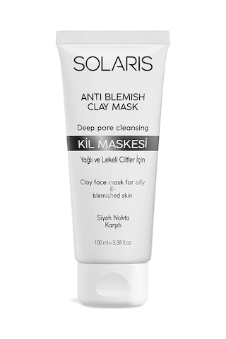 Kil Maskesi Yağlı Ve Lekeli Ciltler İçin 100 Ml