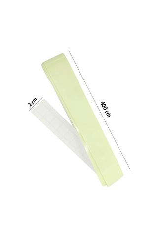 Buffer Karanlıkta Işık Veren Yansıyan 4 Metre Fosforlu Yeşil Şerit Bant Mavi