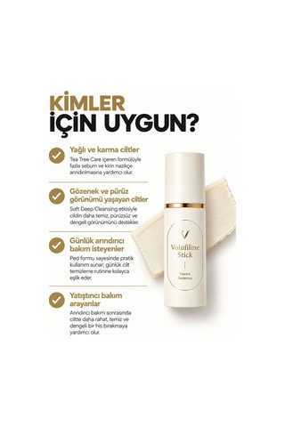 Korea Volufiline Stick 9g Dolgunlaştırıcı Anti-aging Stick Volufiline + Peptit + Kollajen