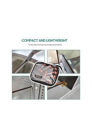 Tongxida Penggong 6 Parça Ev Kullanıma Uygun Tornavida Seti - Çapraz/düz Uç, Kaymaz Kollu, S2 Çelik Malzeme, Siyah+turuncu Re