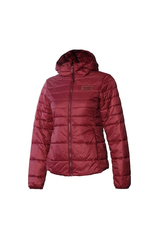 Hummel Shyvana Kadın Bordo Kapüşonlu Şişme Mont Bordo
