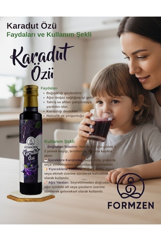 Formzen Karadut Özü 700 G