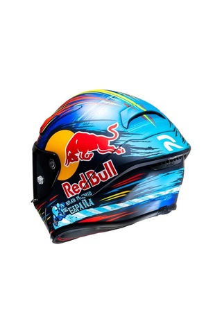 Hjc Rpha1 Red Bull Jerez Gp MC21SF Kapalı Kask Mavi