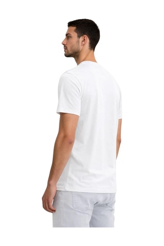 Arma Ar-ma Erkek Bisiklet Yaka Tişört Yazi Baskili Örme Kumaş Regular Fit %47 Modal %47 Pamuk %6 Likra 30/1 Penye Modal Full Likra Süprem Y31344473202 Beyaz-b1