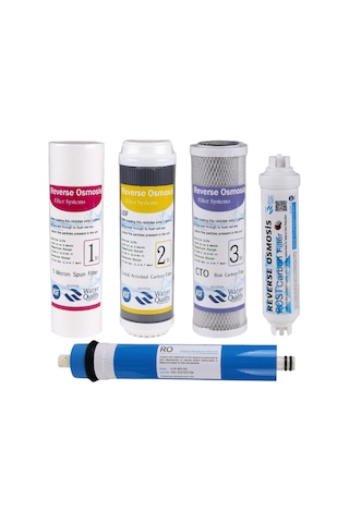 Reverse Osmosis Su Arıtma Komple Filtre Takımı Water Quality