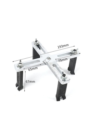 Ebitda 4 Pençeli Evrensel Yakıt Deposu Kapağı Aleti, Uzun Ömürlü, Kolay Kullanım