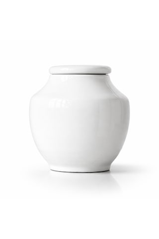 Dekoratif Terra Cotta Vazo Beyaz Toprak Dokulu Modern Salon Konsol Üstü Büyük Boy Vazo 24 Cm Altın - Beyaz
