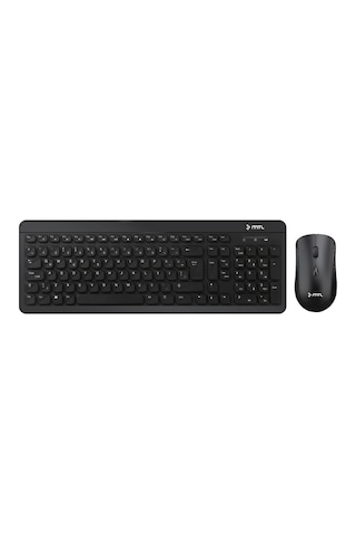 Kablosuz Klavye Ve Mouse Seti - Ofis Kullanımı İçin İdeal Ergonomik Tasarım Mt8522 Diğer