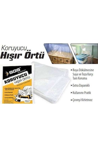Sgs Koruyucu Hışır Boya Örtüsü 50 M2 Sgs4005
