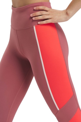 Reebok Lux Hıgh Waısted Colorblo Pembe Kadın Tayt 000000000101542903