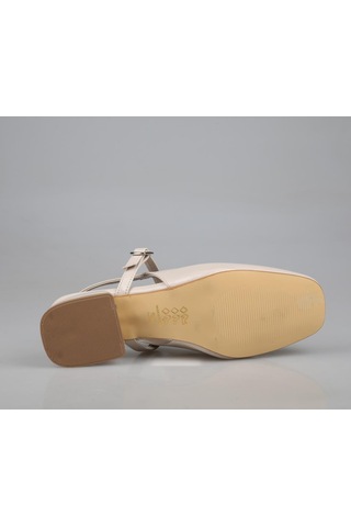 Feles 106-530 Ten Rugan Kadın Topuklu Ayakkabı Ten Rugan