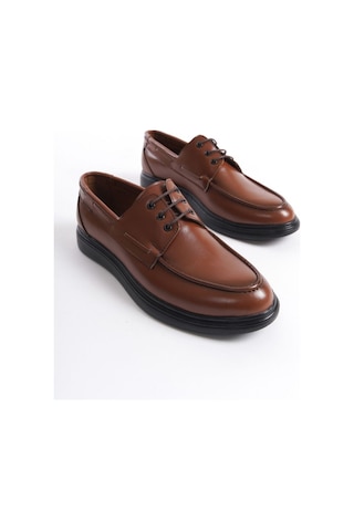 Mubiano Mbrgn105-tb Taba Erkek Bağcıklı Loafer Taba