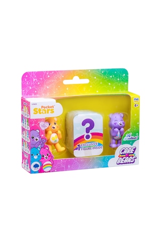 Care Bears Mini Koleksiyon Figürleri 3'lü Paket Model 1