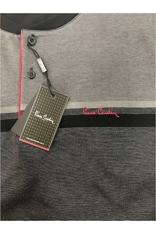 Pierre Cardin 5190 Erkek Jakarlı Pijama Takımı Damatlık Kutulu Bordo