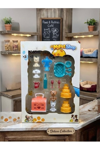 Petshop Dükkanım İnteraktif Oyun Seti - 13 Parça Köpek Figürleri Ve Aksesuar Dünyası