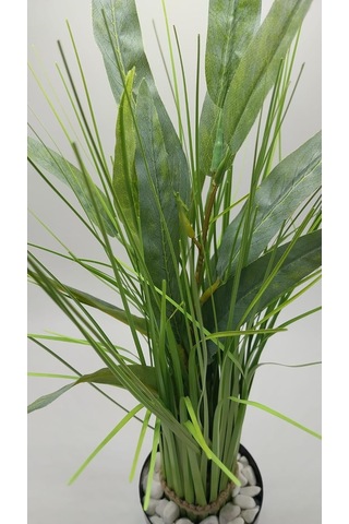 Gerçekçi Yapay Çiçek 45cm Saksılı Model-3 Çok Renkli