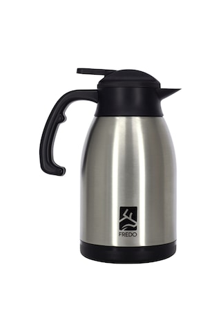 Big Therm 2 Lt Paslanmaz Çelik Inox Çay Termosu, 24 Saat Soğuk, 12 Saat Sıcak Tutma Inox