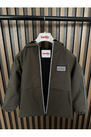 Benitto Kids Erkek Çocuk Mevsimlik Yağmurluk Ceket 51315 Haki