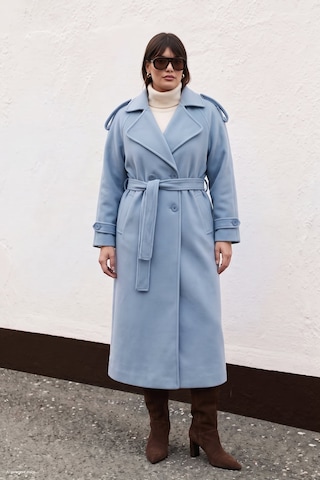 Sateen Uzun Kaban - Mavi-138065
