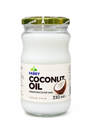 Hindistan Cevizi Yağı 330 Ml Soğuk Sıkım