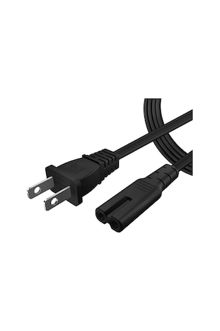 Amerikan USA Fiş Priz 2 Pin Power Kabo Güç Kablosu - 1.5 mt