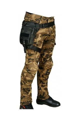 Motosiklet Bel Bacak Çantası Impertex Kumaş Kemerli Ve Cırtlı Çok Fonk Çepli Motor Çanta Renkli