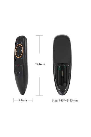 Sesli Kumanda Air-mouse 2.4g Kablosuz Uzaktan Kumanda