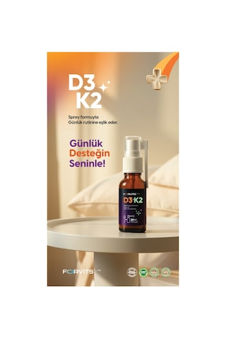 Vitamin D3k2 Sprey 20ml