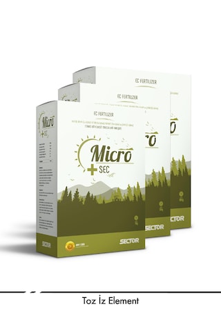 Gübre Mikro Bitki Besin Maddeleri Karışımı Microsec 1 Kg