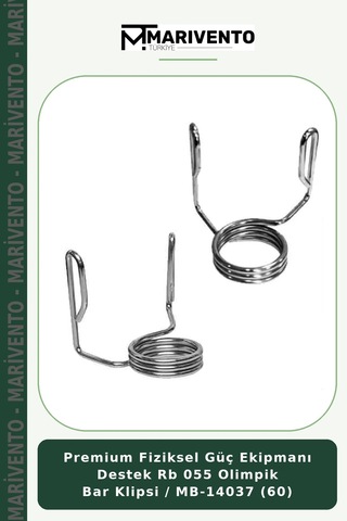 Premium Fiziksel Güç Ekipmanı Destek Rb 055 Olimpik Bar Klipsi / Mb-14037 60