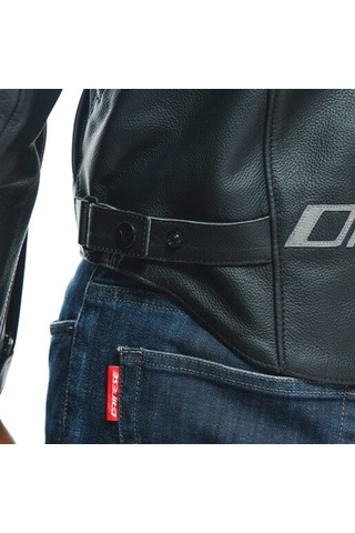 Dainese Racing 4 Deri Montu Siyah
