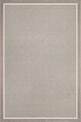 Natura Sisal Hasır Görünümlü Çift Bordürlü Halı Ntr28