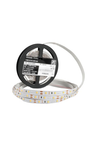 Hexus Samsung Çipli 12v 2835 Şerit Led İç Mekan Ip20 12w/mt 8mm 60 Led, 3000k - Gün Işığı, 10 Metre