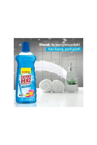Fayans Derz Temizleyici Mavi Su 970 Ml 4 Adet Diğer