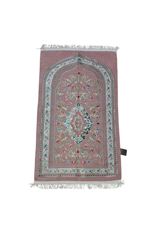 Astarlı Premium Şönil Seccade 67x112 Cm Çok Renkli-4 Astarlı Premium Şönil Seccade 67x112 Cm Çok Renkli-4