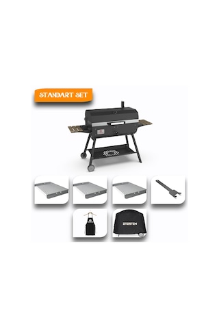 Ateşten Maxi Standart Set Barbekü Mangal
