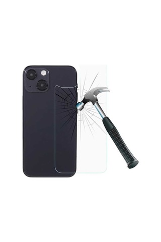 Apple Uyumlu iPhone 13 Mini Maxi Glass Arka Temperli Cam Koruyucu