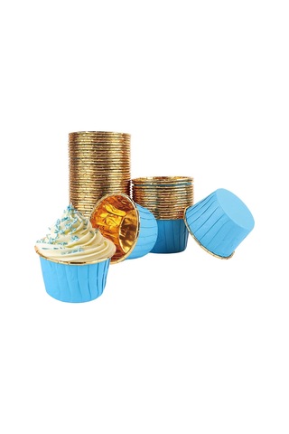 Dolphin 25li Muffin Kalıbı - Cupcake Kalıpları, Su Geçirmez Ve Yağ Geçirmez Pişirme Kağıtları, Ev Ve Sku: Smg8690010538017 Açık Gri