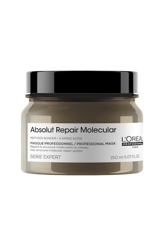 L'Oréal Professionnel Absolut Repair Molecular Tüm Yıpranmış Saçlar İçin Yoğun Onarıcı Maske 150 ML