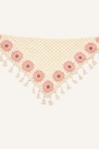 Defacto Kadın Çiçekli Tığ İşi Pembe Bandana H5493ax26smpn1 Pembe-pn1