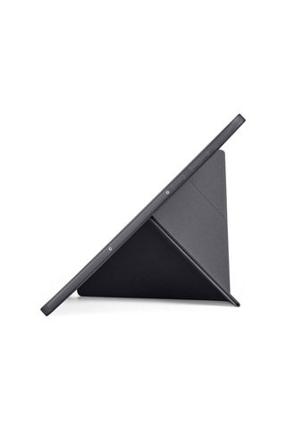 Galaxy Uyumlu Tab S11 Kılıf Frm Tri Folding Kalem Bölmeli Standlı Kılıf - Mor Kapaklı Kılıf