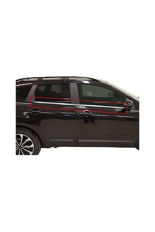 Nissan Qashqaı 2007-2014 Cam Çıtası Krom 4 Prç. P.çelik