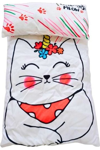 Jusso Baby Pofuduk Unicorn Prenses Kedi Alt Açma Seti