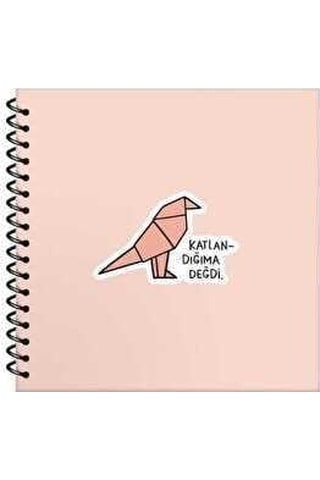 Hisli Şeyler16x15 50yp Çiz.spr S.kap Stickerlı Dft