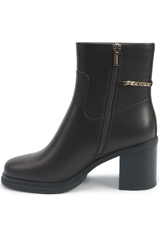 Nine West Natalıe 5pr Kahverengi Kadın Topuklu Bot 000000000102012042 Kahverengi