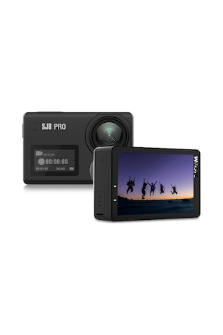 Sjcam Sj8 Pro 2.33 5ghz Wifi 4k60 Uhd 8x Eıs Dijital Zoom 170 Dinamik Lens Geniş Açı 240fps Ağır Çekim 6-ekse