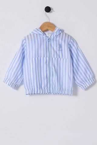 U.s. Polo Assn. Erkek Bebek Yağmurluk Mavi-1673 Mavi